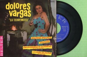 DOLORES VARGAS LA TERREMOTO / Seguiriyas BELTER 50.802 Spain 1963 EP EX - Picture 1 of 5
