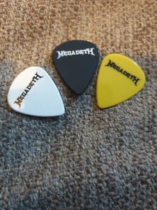 3 offizielle Megadeth Plektren Auswahl - Bild 1 von 1