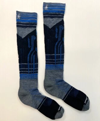 Calcetines SMARTWOOL Ski Targeted Cushion Summit Shot OTC AZUL PELTRE Foto 1 de 3