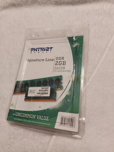 Patriot Signature Line Memory 2GB (1GB x2) DDR2 PC-3200 400MHZ New - Picture 1 of 2