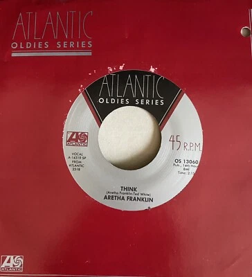 Aretha Franklin 45 Think / Never Loved a Man NEW reissue unplayed soul  - Image 1 of 3