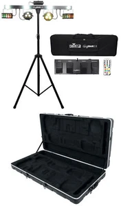 Chauvet GigBar 2.0 DMX LED 4-In-1 Light FX Bar w/Tripod+Footswitch+Remote+Case - Picture 1 of 12