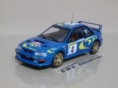 SUBARU IMPREZA S3 N°4 RALLY MONTECARLO 1997 P.LiATTi EDiCOLA + VETRiNETTA 1/24 - Immagine 1 di 4