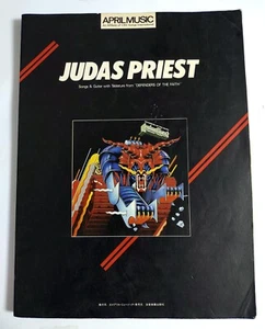 JUDAS PRIEST DEFENDERS OF THE FAITH GUITAR SCORE JAPAN TAB - Picture 1 of 4