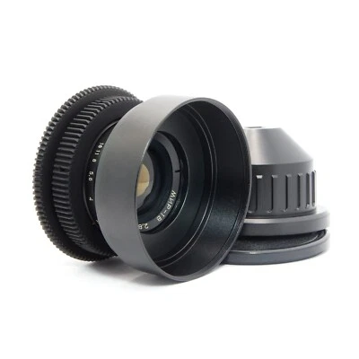 Mir-1B 1V 37mm f/2.8 Anamorphic Oval Bokeh Cinemod Wide Angle lens Arri PL mount - Image 1 of 4