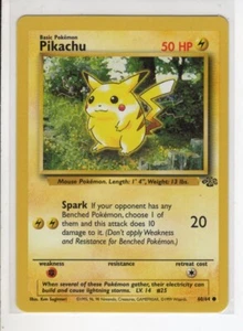 JUEGO DE CARTAS POKEMON PIKACHU JUNGLE 60/64 LP - Imagen 1 de 1