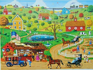 PUZZLE....JIGSAW....HOLODOOK....Share In The Harvest...300 Pc...Sealed - Picture 1 of 1