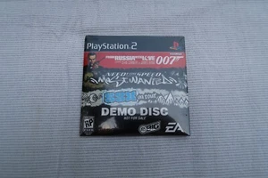 PS2 EA Demo Disc 007 From Russia With Love Need for Speed SSX On Tour #269 - Picture 1 of 2
