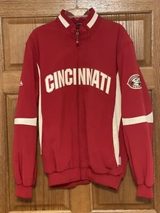 Vintage Cincinnati Reds Majestic Cooperstown Collection Therma Base Jacket Sz XL - Picture 1 of 20