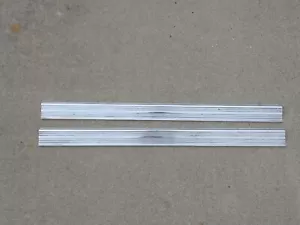 BMW E24 Door Sill Chrome Trim 635csi 633csi M6 - Picture 1 of 2