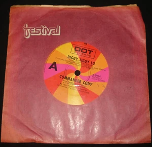 COMMANDER CODY - DIGGY LIGGY LO 1974 DOT 45 COUNTRY ROCK - Bild 1 von 1