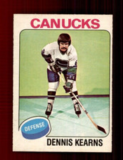 1975-76 O-Pee-Chee #188 Dennis Kearns EX
