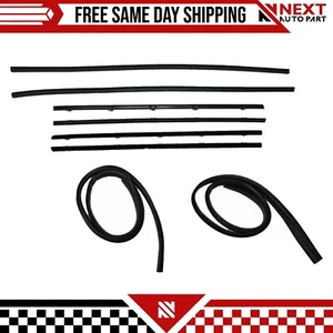New 8pc Window Sweep Kit Bead For 1967-1972 Chevy C/K 10 20 30 GMC C15/C1500 - Picture 1 of 1