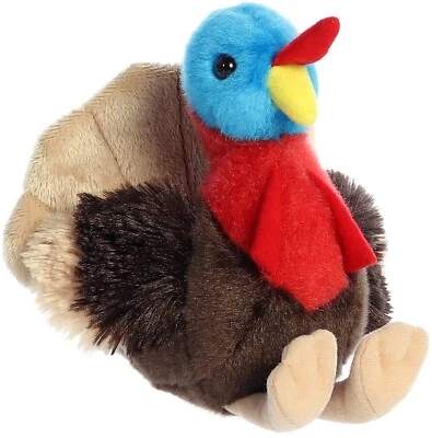 Aurora - Mini Flopsie - 7.5" Thomas Turkey Adorable Stuffed Animal - Image 1 of 4