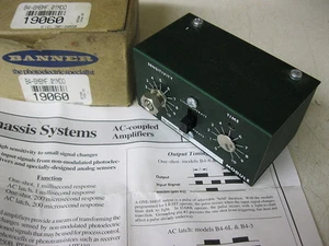 Módulo amplificador fotoeléctrico acoplado CA BANNER B4-6MBMF.01MDO 19060 - Imagen 1 de 3