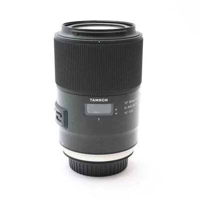 TAMRON SP 90mm F/2.8 Di MACRO 1:1 VC USD/F017E (Canon EF) -Near Mint- #355 - Image 1 of 4