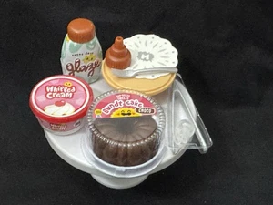 ✅Miniverse Diner Serie 2 ✅Torta Bundt Cioccolato ✅NUOVA ✅NON FATTA ✅Include Palla - Foto 1 di 7