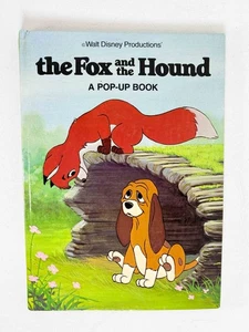 The Fox and the Hound Walt Disney Vintage 1981 Pop Up Hardback Book - Picture 1 of 7