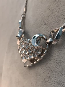 ✅️ Coro Strass Collier Kette Alfred Katz Vintage 50er Jahre Silber Mid Century  - Bild 1 von 14