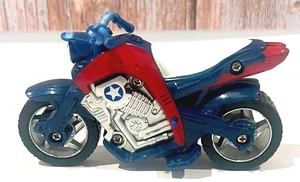 Figurina Moto in Plastica Capitan America 2011 - Foto 1 di 10