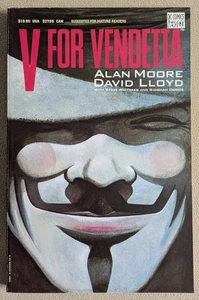 V for Vendetta (1989) Trade Paperback TPB - DC Comics Vertigo - Third Printing - Picture 1 of 4