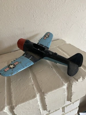 DE COLECCIÓN 1950 HUBLEY Die-Cast Navy Comghter Bombardero Avión de Aire Juguete para Niños #495 Foto 1 de 4