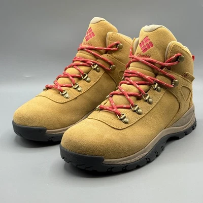 Columbia Mujer 9 Botas de Senderismo Impermeables Gamuza Tostado Rosa Ligeras Yoncalla Foto 1 de 4