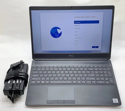 Laptop Dell Precision 7550 i7 10850H 2.7GHZ 15.6" FHD 32GB 512GB NVMe Windows 11 Foto 1 de 4