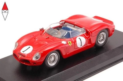 1/43 ART MODEL FERRARI RED 246 SP N 1 2nd 3h DAYTONA 1962 HILL   RODRIGUEZ - Immagine 1 di 3