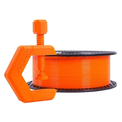 Prusa Orange, PETG Filament 1.75mm 1kg Spool (2.2 lbs), Diameter Tolerance +/... - Image 1 of 4