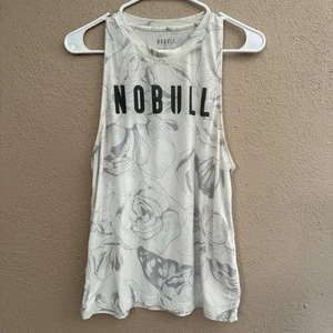 No Bull Shirt Sleeveless Muscle Tank Top Floral Women’s Size Medium - Picture 1 of 12