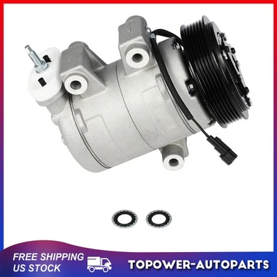 Compresor de aire acondicionado para Chevrolet Equinox Pontiac Torrent 3,4 L 2006-2007 2008 2009 Foto 1 de 4