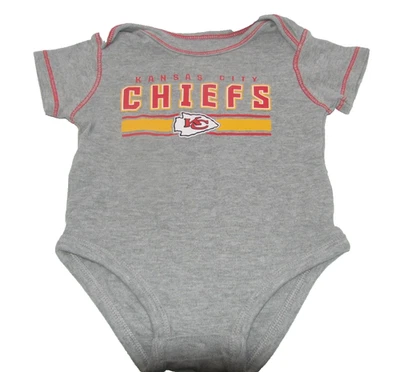 Ropa del equipo de la NFL Unisex Infantil KANSAS CITY CHIEFSS Camisa Manga Corta Talla 12M Foto 1 de 3