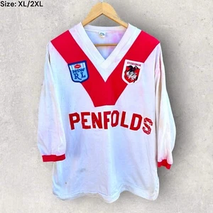ST GEORGE DRAGONS PENFOLDS WINES VINTAGE JERSEY Size XL/2XL - Picture 1 of 6