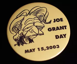 Walt Disney Legend Joe Grant Day 3" BOTÓN Walt Disney Animation Studios Homenaje - Imagen 1 de 4