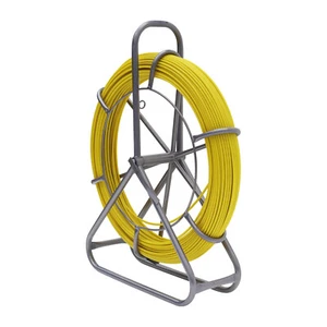 FishTape Fiberglasdraht Kabel Laufstange Kanal Roter Fischbandabzieher 6 mm Werkzeug - Bild 1 von 16