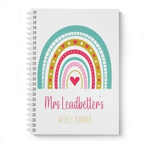 Personalised Dated Planner Rainbow, 2025,2026, 2027, Dashboard Diary, A5/A4 - Picture 1 of 7