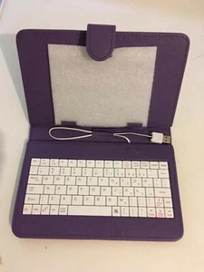 Leather Keyboard Folder Case for Android Tablet PC TAB - 7 inches  - Picture 1 of 5