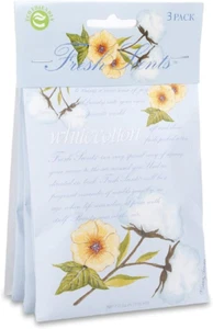 | Fresh Scents Scented Sachet Packet | White Cotton | Air Freshener Bags for Dra - Picture 1 of 9
