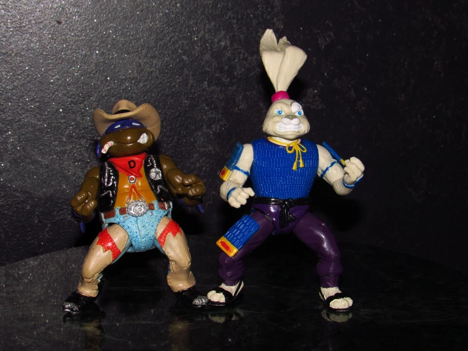 Crazy Cowboy Don & Usagi 1989 Teenage Mutant Ninja Turtles 1992 Mirage (E-5) - Image 1 of 4