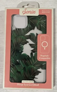 Sonix Phone Case MagSafe For Apple iPhone 15 Plus/ 14 Plus - Bahama Leaves - Picture 1 of 1