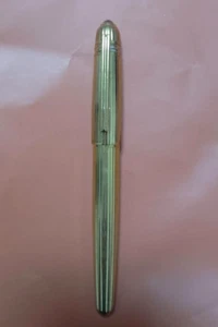 [Exc+4] PASHA DE CARTIER Trinity Gold Red Cabochon Twisted Ballpoint Pen(No Box) - Picture 1 of 6