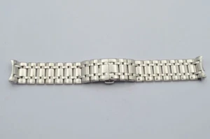 MONTBLANC Summit Uomo Acciaio Bracciale 20Mm Vintage 3 Molto Bello - Foto 1 di 2