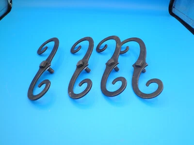 Cuatro Persianas Antiguas Perros Metal Foto 1 de 3