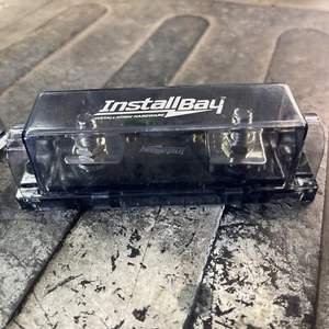 Install Bay Metra Nickel Plated Fuse Holder ANLFH + Fuse ANL-200 - Picture 1 of 2