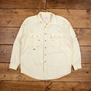 Vintage C.C Filson Casual Shirt Button L USA Made 90s Outdoor Mens Long Sleeve - Picture 1 of 7
