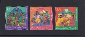 Islas Cocos 1996 Hari Raya Puasa Festival conjunto de 3 Estampillada sin montar o nunca montada. - - Imagen 1 de 1