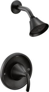 Moen T2742BL Glyde Posi-Temp Shower Trim, Valve Required, Matte Black - Picture 1 of 1