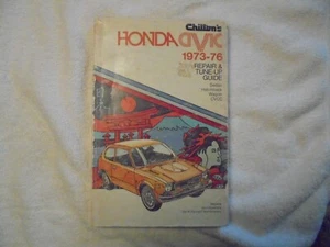 Chilton's 1973-76 Honda civic Repair &Tune-Up manual. - Picture 1 of 2