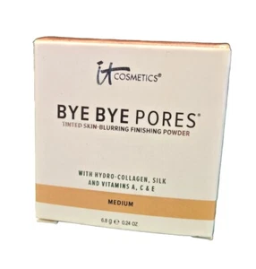 IT COSMETICS BYE BYE PORES TINTED SKIN - BLURRING FINISHING POWDER MEDIUM NIB - Picture 1 of 7